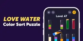 Earn money playing Love Water Puzzle